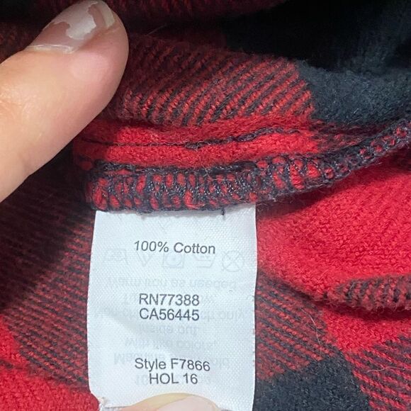 Madewell Flannel Oversized Ex-Boyfriend Shirt in Buffalo Check - Picture 7 of 9